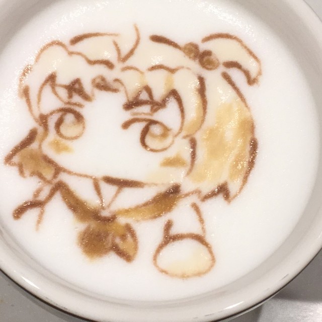 チョコソースで簡単ラテアートのカフェラテ レシピ 作り方 By クワトロボリビアーノ クックパッド