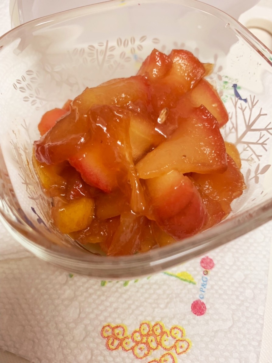 りんごと柚子のジャムの画像