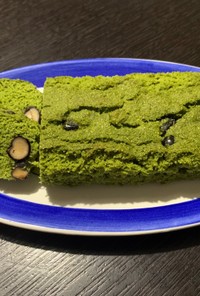 おからと黒豆の抹茶パウンドケーキ