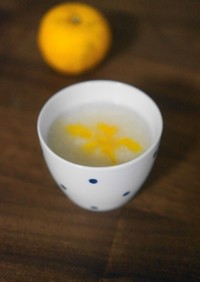 柚子の甘酒レモネード