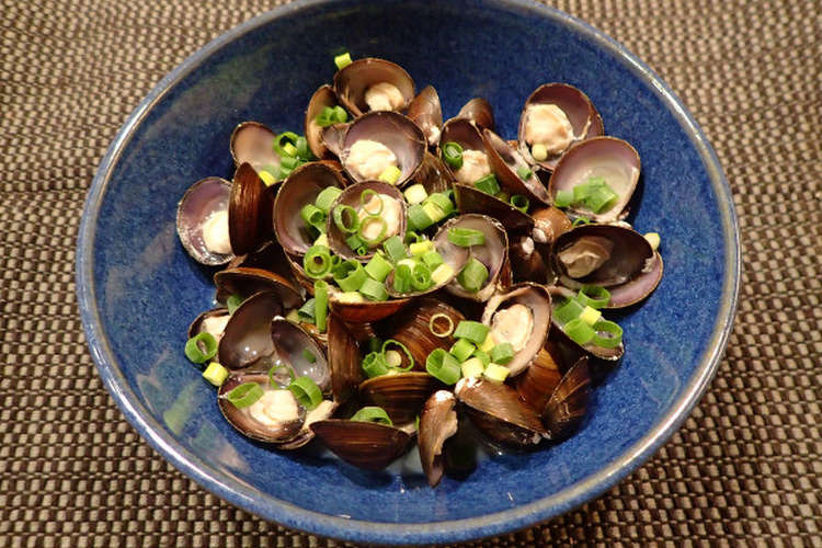 電子レンジでシジミのニンニク醤油蒸し レシピ 作り方 By あおもりの肴 クックパッド