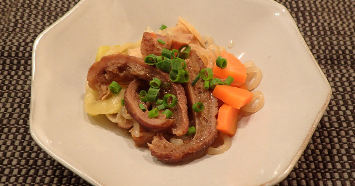 マグロ胃袋のもつ煮 レシピ 作り方 By あおもりの肴 クックパッド 簡単おいしいみんなのレシピが361万品