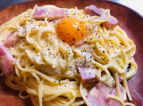 簡単!濃厚カルボナーラ