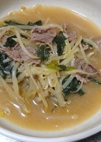 韓国風もやしのスープ