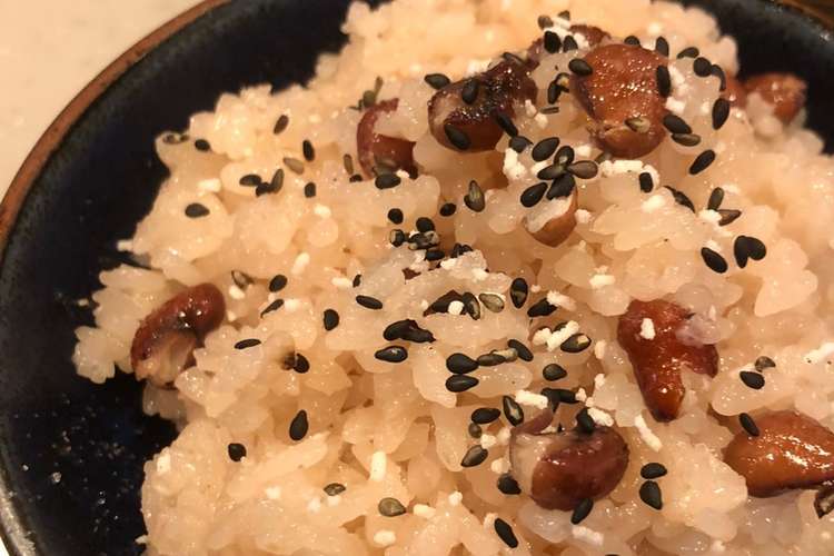時短 お赤飯 レシピ 作り方 By ゆーママ Rii クックパッド 簡単おいしいみんなのレシピが366万品