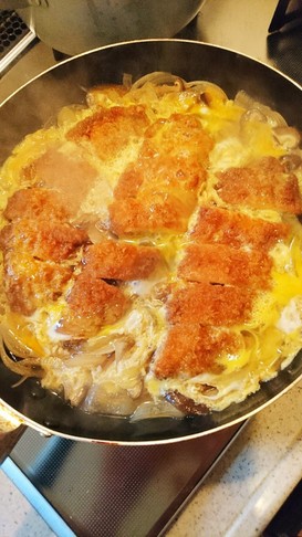 ヘルシーなささみカツ丼❤︎⃜