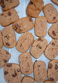 チョコ＆チョコクッキー　（米粉＆薄力粉）
