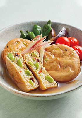 枝豆がんもの薫り煮