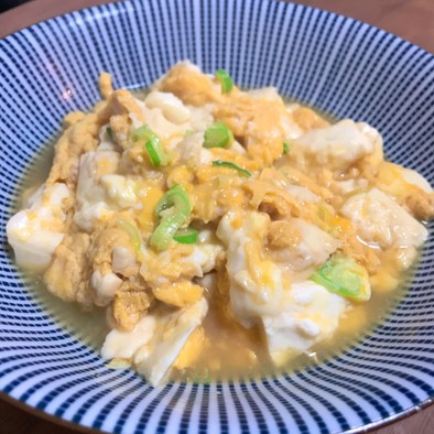 卵と豆腐の写真