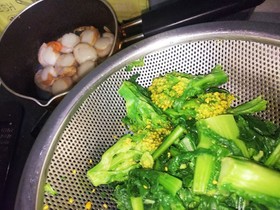 2020年お節ほたて➕菜の花☺️旨煮♪⑩