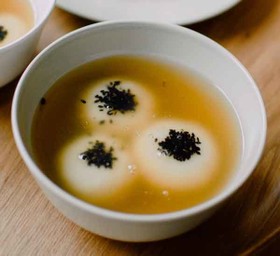 簡単おもち活用!餅味噌汁