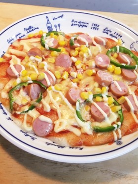 余ったお餅で 餅ピザ♪フライパンで簡単に