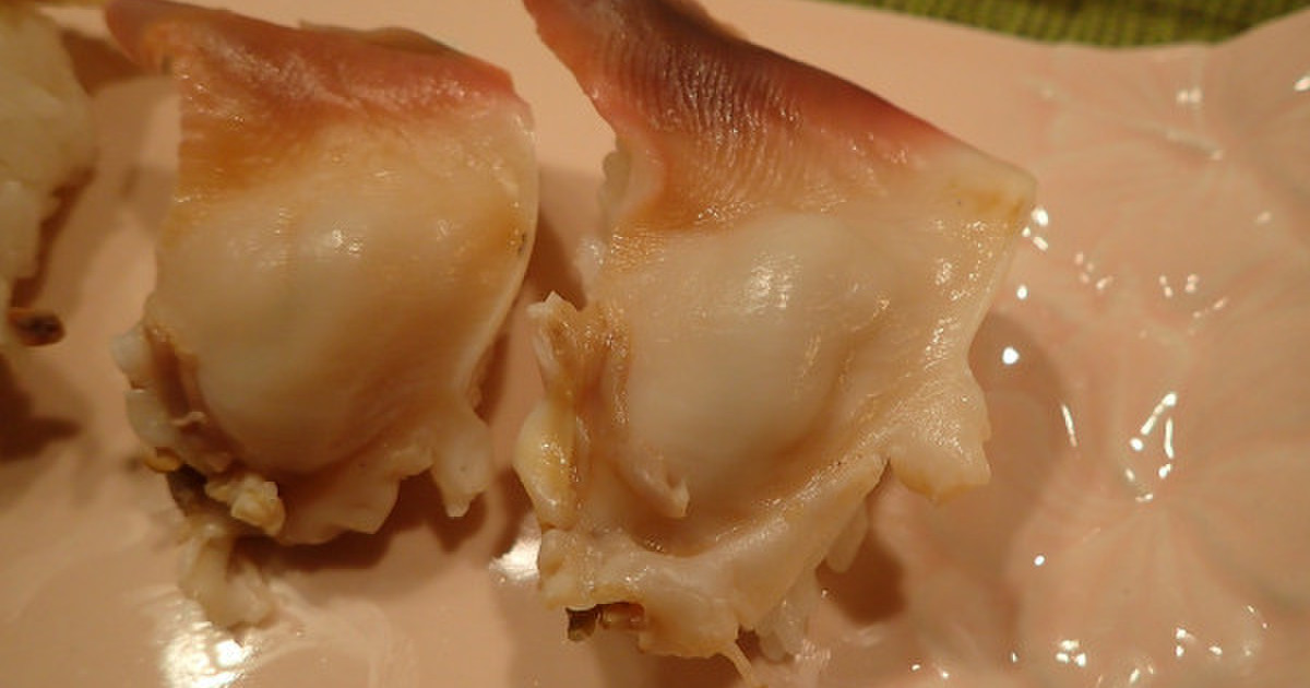 ホッキ貝の握り レシピ 作り方 By あおもりの肴 クックパッド 簡単おいしいみんなのレシピが354万品