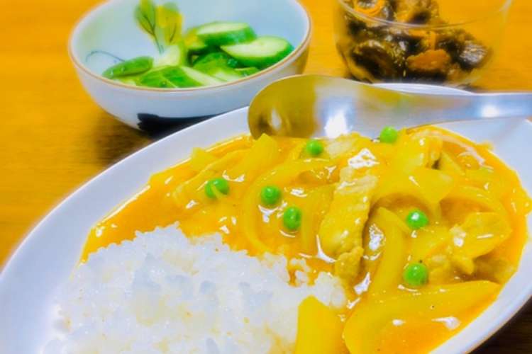 黄色い豚南蛮ライスカレー468kcal レシピ 作り方 By おっちゃん食堂 クックパッド