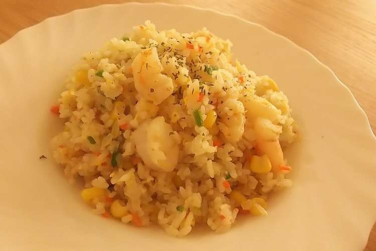 冷やご飯で美味しいエビピラフ レシピ 作り方 By Yknk クックパッド