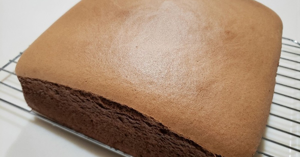ふわふわ♥台湾カステラ(ココア)♪ by ときんときん 【クックパッド】 簡単おいしいみんなのレシピが346万品