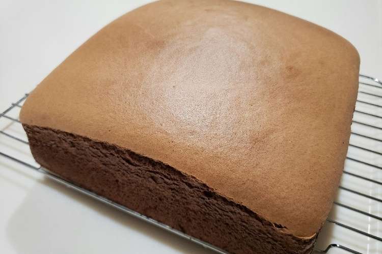 ふわふわ 台湾カステラ ココア レシピ 作り方 By ときんときん クックパッド 簡単おいしいみんなのレシピが376万品