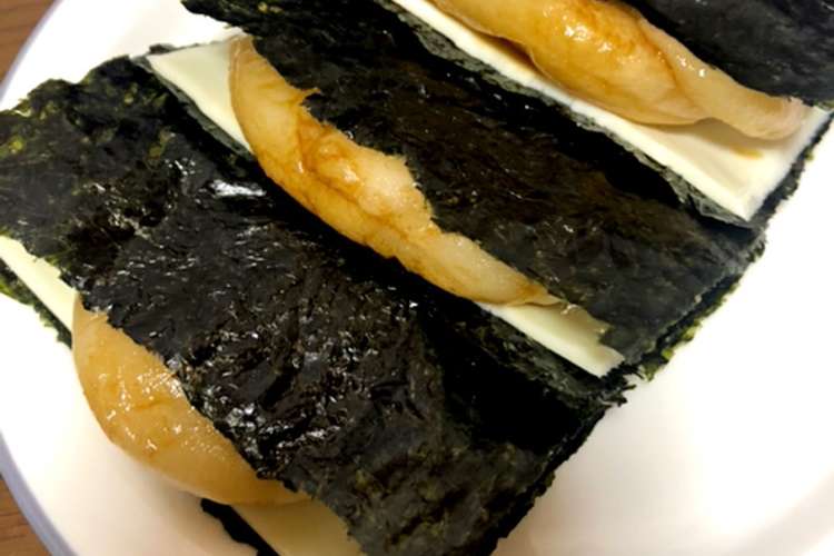 簡単 お餅のチーズ磯辺焼き レシピ 作り方 By スノースティッチ クックパッド 簡単おいしいみんなのレシピが351万品