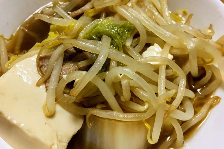 冷やし中華袋麺のタレでさっぱり中華鍋 レシピ 作り方 By 自由なリメイカー クックパッド