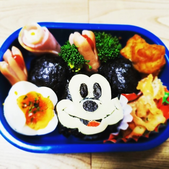 ミッキーマウスキャラ弁当 レシピ 作り方 By Nahihashun クックパッド 簡単おいしいみんなのレシピが358万品