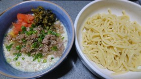 豆乳担々つけ麺
