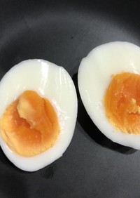 程よい半熟ゆで卵
