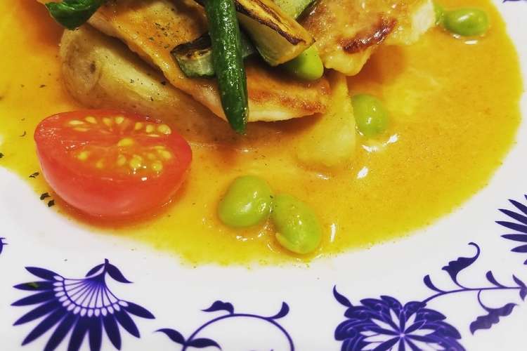 生鱈のカレー風味のムニエル レシピ 作り方 By あこベジフル クックパッド 簡単おいしいみんなのレシピが374万品