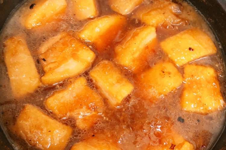 フライパンで作る角煮 レシピ 作り方 By 芥子 クックパッド 簡単おいしいみんなのレシピが360万品