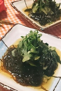 海藻サラダもずく入り!(^^)!