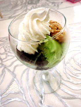 納豆コーヒーゼリースイーツ
