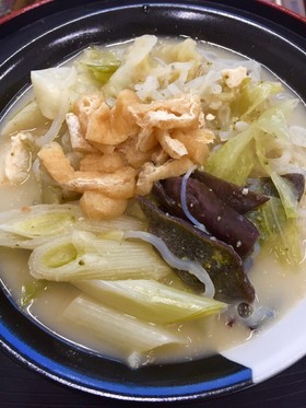 月曜断食用 良食日の野菜鍋