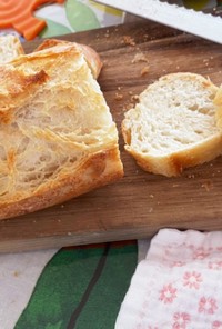 ホシノ天然酵母で本格フランスパンを簡単に