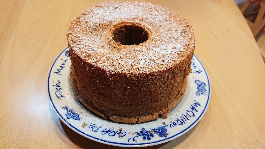 ココアシフォンケーキの画像