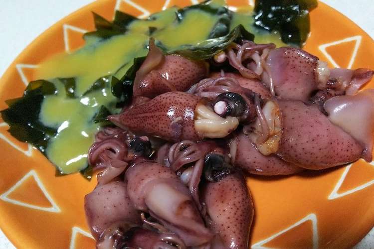 ボイルホタルイカの酢味噌あえ レシピ 作り方 By Sakanaにいさん クックパッド