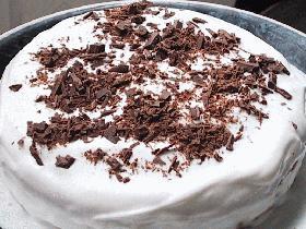 チョコバナナケーキ