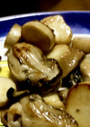 簡単・美味しい牡蠣とエリンギバター焼き