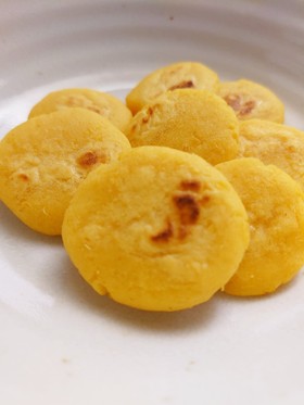 【離乳食後期】さつまいもときな粉のおやき