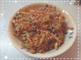 菊芋のキンピラ