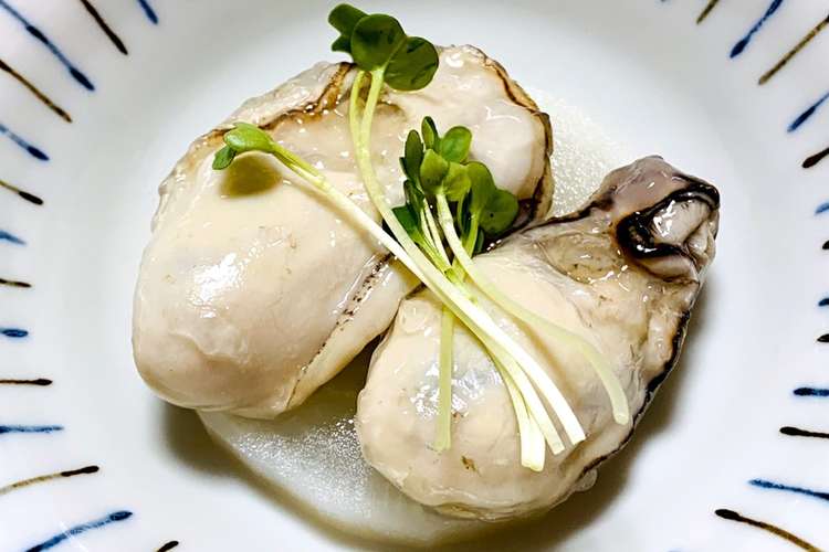 ビビって生牡蠣を食する方に必見 レシピ 作り方 By パクパク51 クックパッド 簡単おいしいみんなのレシピが352万品