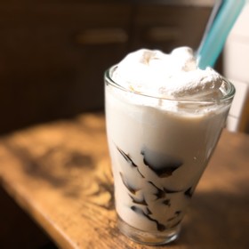 業務スーパー コーヒーゼリーでカフェオレ