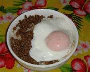 挽肉バジルご飯の写真