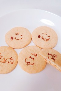 米粉のイラストクッキー