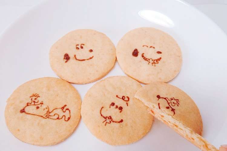米粉のイラストクッキー レシピ 作り方 By Ptoqnoie クックパッド