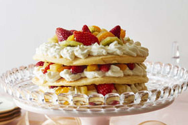 フルーツたっぷりホットケーキミルフィーユ レシピ 作り方 By おいしいコープ クックパッド 簡単おいしいみんなのレシピが353万品