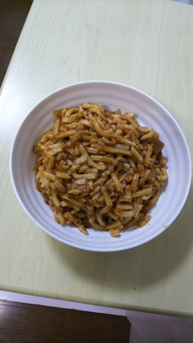 簡単カレーうどん