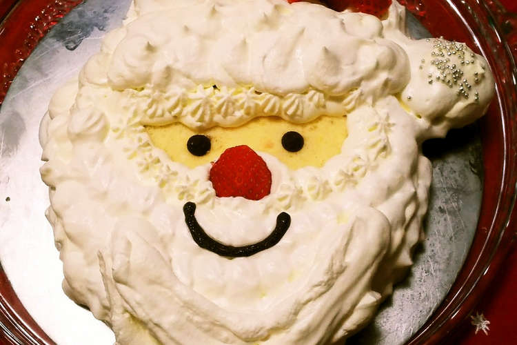 もふもふおひげのサンタさんケーキ レシピ 作り方 By ピンクナパージュ クックパッド 簡単おいしいみんなのレシピが354万品