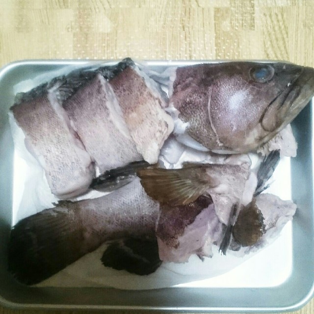 鍋料理に使う クエ 魚の下処理 レシピ 作り方 By とらじろう11歳 クックパッド 簡単おいしいみんなのレシピが361万品