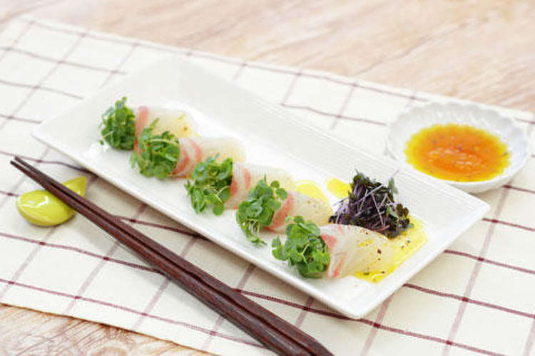 青じそスプラウトと刺身のおしゃれ巻き レシピ 作り方 By 村上農園 クックパッド 簡単おいしいみんなのレシピが378万品