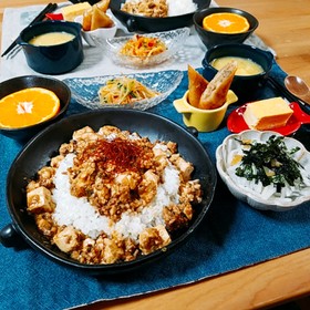 辛いけど、あと引く美味しさ。本格麻婆豆腐