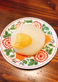 柚子味噌で食べるふろふき大根